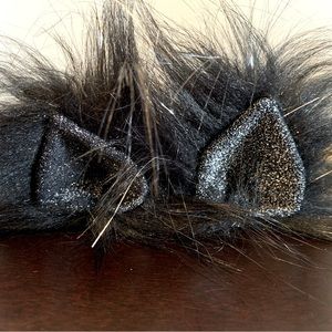 Big big energy faux fur cat ears from kritter klips